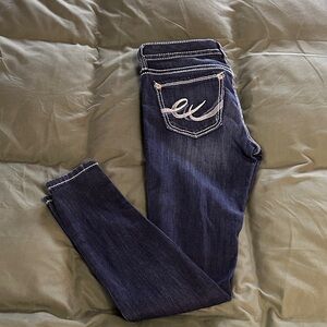Express Dark Blue Jeans 4R